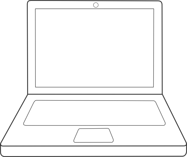 Laptop Clip Art At Clker Com   Vector Clip Art Online Royalty Free    