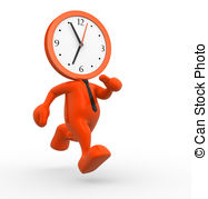 Running Out Time Stock Illustrations  271 Running Out Time Clip Art