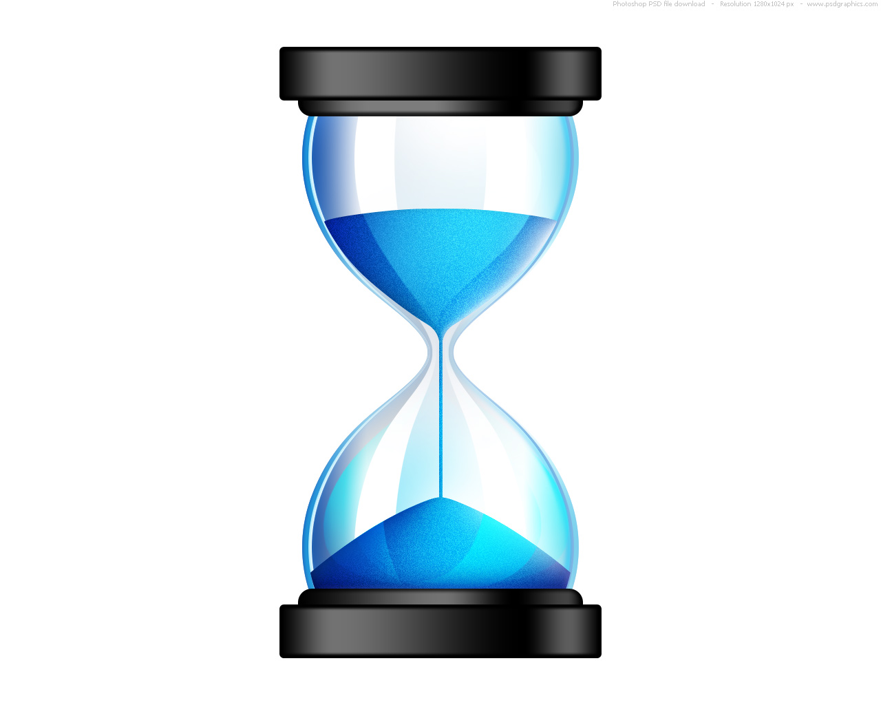 Sands Of Time Psd Hourglass Icon   Psdgraphics