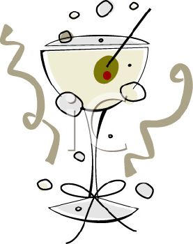 Showing Gallery For Birthday Martini Clipart