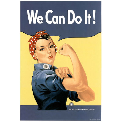 We Can Do It Clip Art
