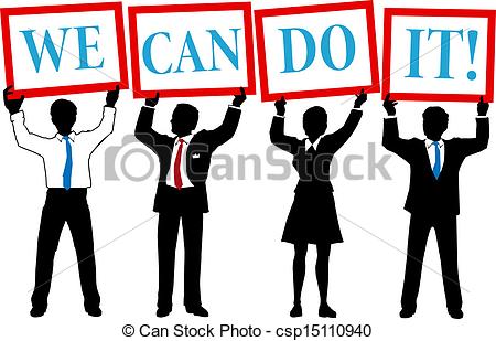We Can Do It Clip Art Vector   Can Do Business