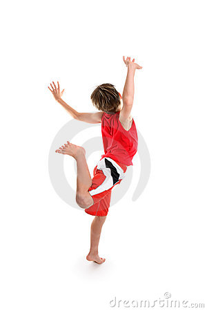 An Excited Boy Feeling Good Is Leaping For Joy Browse More Of My Kids