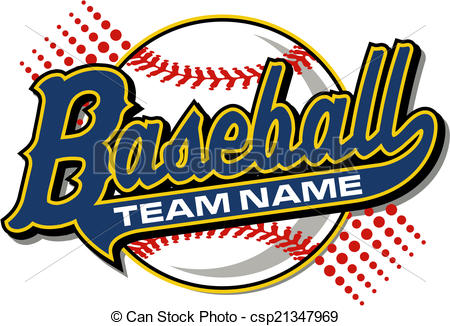 Baseball Design With Tail And Baseball Background