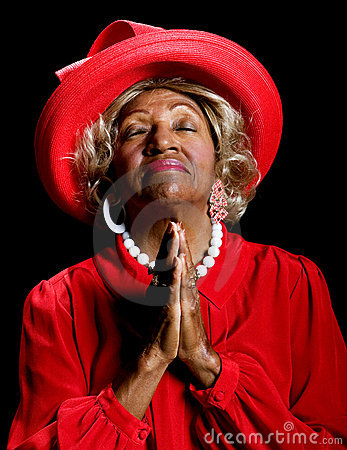 Beautiful African American Woman Praying Stock Images   Image  6239994