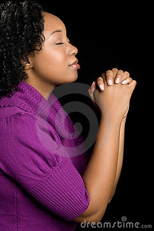 Black Woman Praying Stock Photos Images And Vector Illustrations