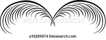 Clipart   Two Calligraphy Swirls  Fotosearch   Search Clipart    