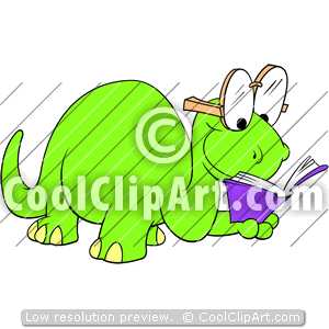Com   Clip Art For  Reading Dinosaur Reading   Image Id 113111