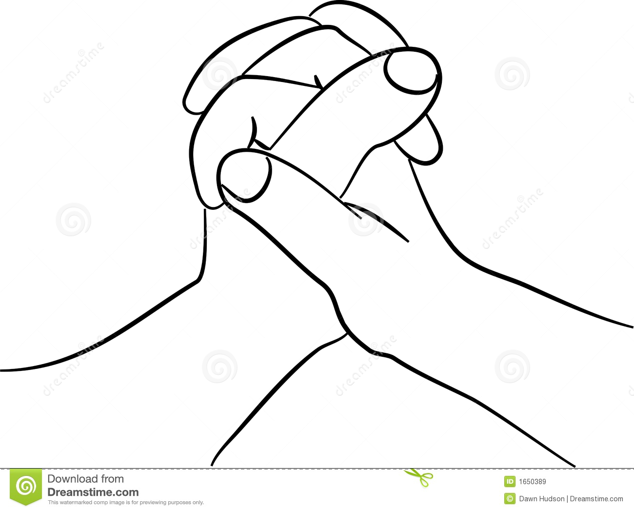 Hands Together Clipart Gripping Hands Royalty Free