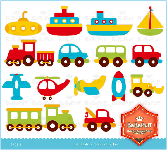 Instant Downloads Digital Clip Art Toys Personal And By Babapuff