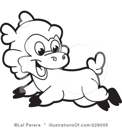 Lamb Clipart Black And White   Clipart Panda   Free Clipart Images