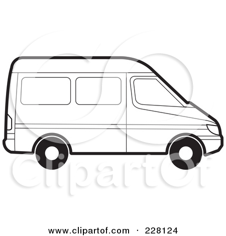 Minivan Clipart Black And White   Clipart Panda   Free Clipart Images