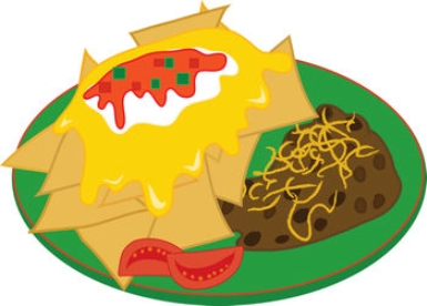 Plate Of Food Clip Art   Free Images At Clker Com   Vector Clip Art    