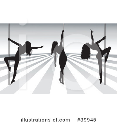 Pole Dancing Clipart  39945 By Kj Pargeter   Royalty Free  Rf  Stock