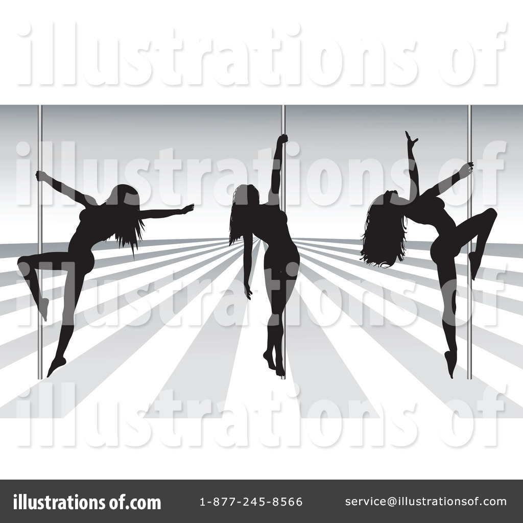 Pole Dancing Clipart  39945 By Kj Pargeter   Royalty Free  Rf  Stock