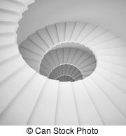 Spiral Staircase Illustrations And Stock Art  565 Spiral Staircase