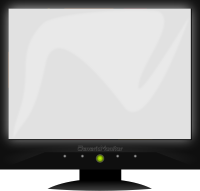 Standard Lcd Monitor   Http   Www Wpclipart Com Computer Hardware