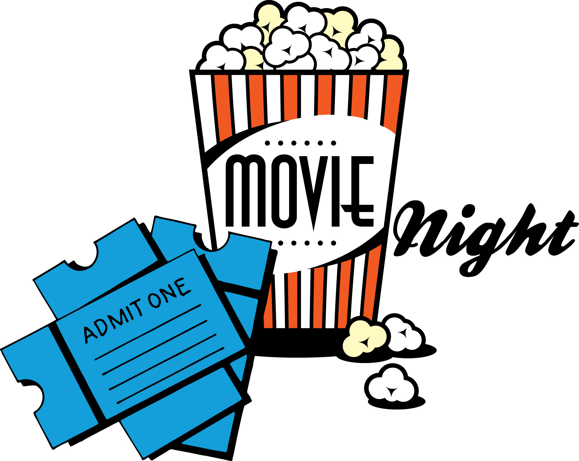 Youth Movie Night Clipart   Clipart Panda   Free Clipart Images