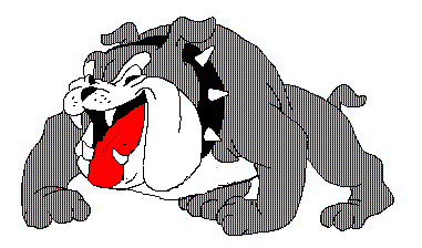 Cartoon Bulldog Clip Art   Bulldog Graphics   Bulldog Mascot Clipart    