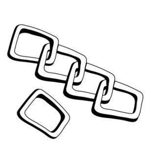 Chain Link Clip Art Chain Clipart Image   Chain
