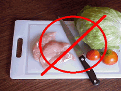 Club Fitness  Reducing Cross Contamination When Preparing Foods