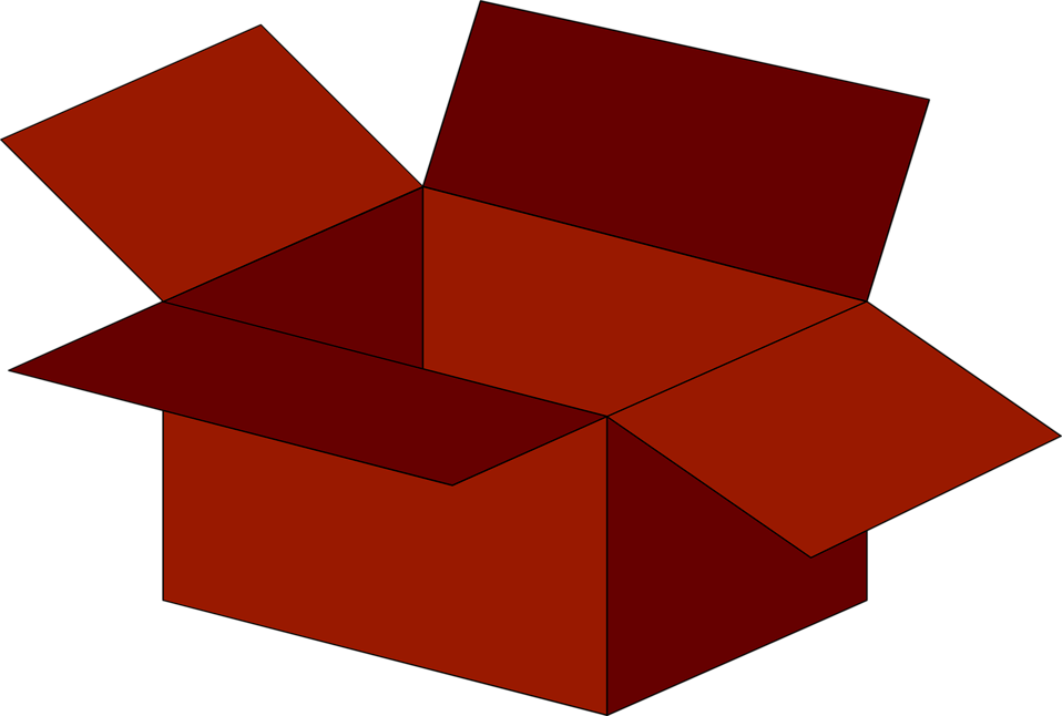 Empty Tissue Box Clipart Illustration Of An Empty Red