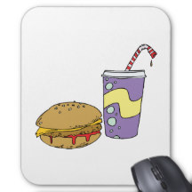 Hamburger And Drink