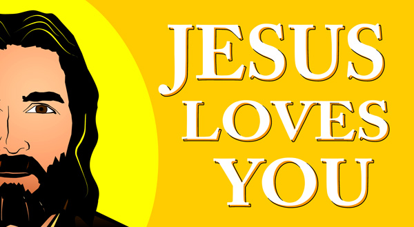 Jesus Loves You   1    Free Clip Art   Graphics For Christians