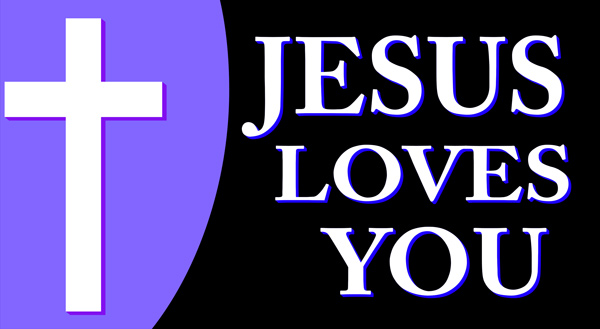 Jesus Loves You Clip Art