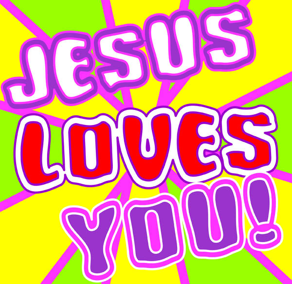 Jesus Loves You    Free Clip Art