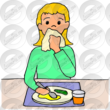 Napkin Picture For Classroom   Therapy Use   Great Napkin Clipart