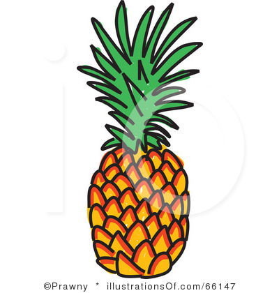 Pineapple Clip Art Royalty Free Pineapple Clipart Illustration 66147