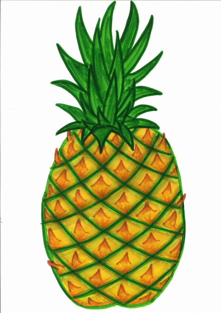 Pineapple Slice Clipart   Clipart Panda   Free Clipart Images