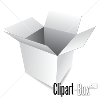 Related Empty White Box Cliparts