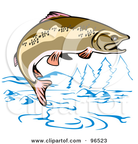 River Fish Jumping Out From Water Stock Illustration   Apk Mod Game