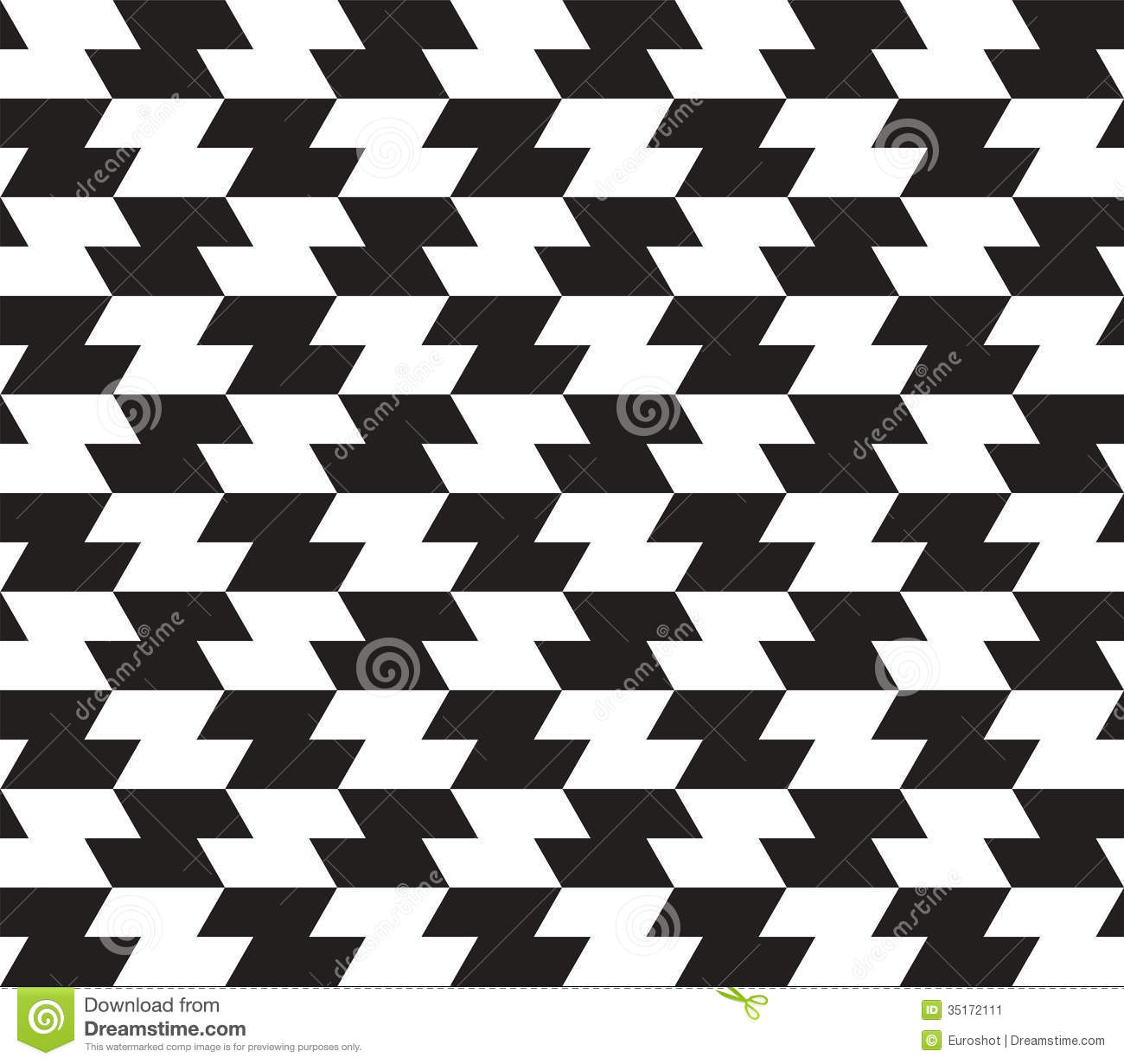 Zigzag Clipart Black And White Black And Whit