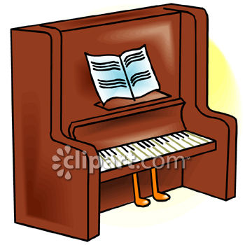 0060 0909 2218 2429 An Upright Piano Clipart Image Jpg