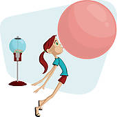 Bubble Gum Stock Illustrations   Gograph