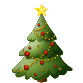 Christmas Tree Clip Art 2