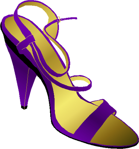 High Heel Purple By Clipartcotttage On Deviantart