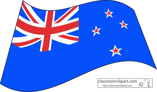 New Zealand   New Zealand Flag 2   Classroom Clipart