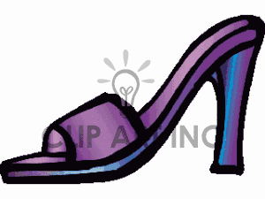 Shoe Shoes Heels Purple High Heel Slidegif Clothing Clipart