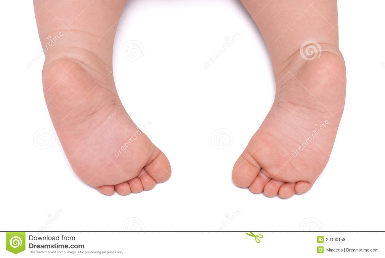 Two Little Feet Baby Royalty Free Stock Photos   Image  24100158