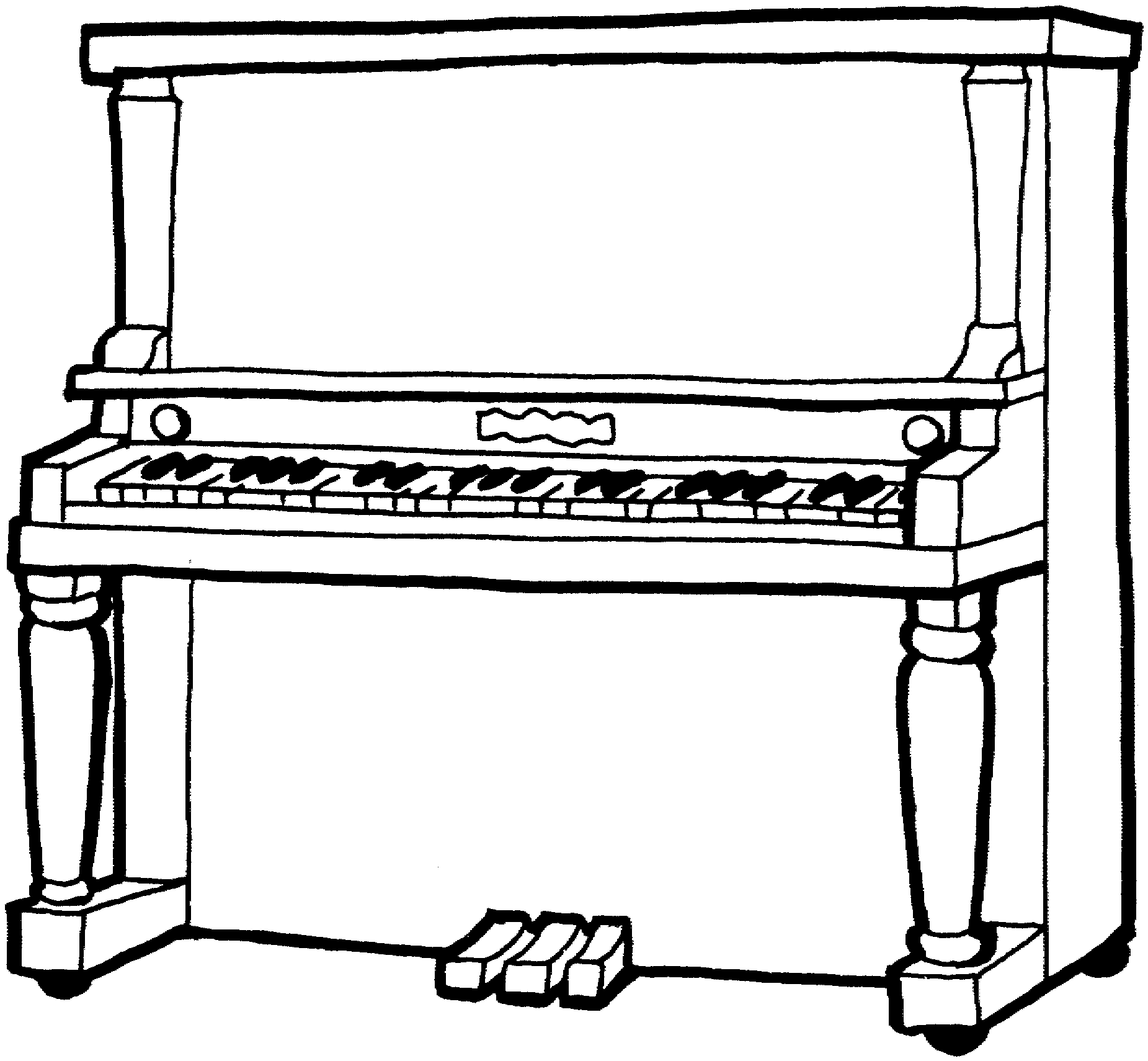 Upright Piano Clipart   Clipart Panda   Free Clipart Images