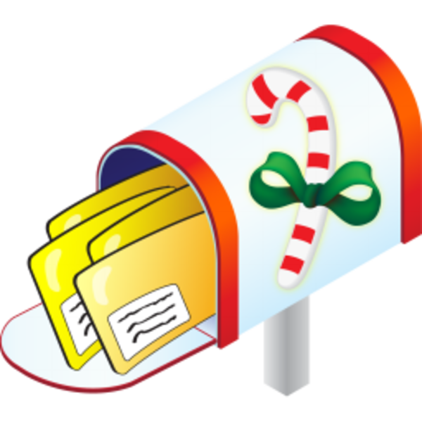 Christmas Mailbox   Free Images At Clker Com   Vector Clip Art Online