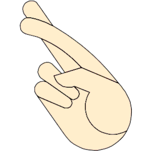 Crossed Fingers 1 Clipart Cliparts Of Crossed Fingers 1 Free Download    