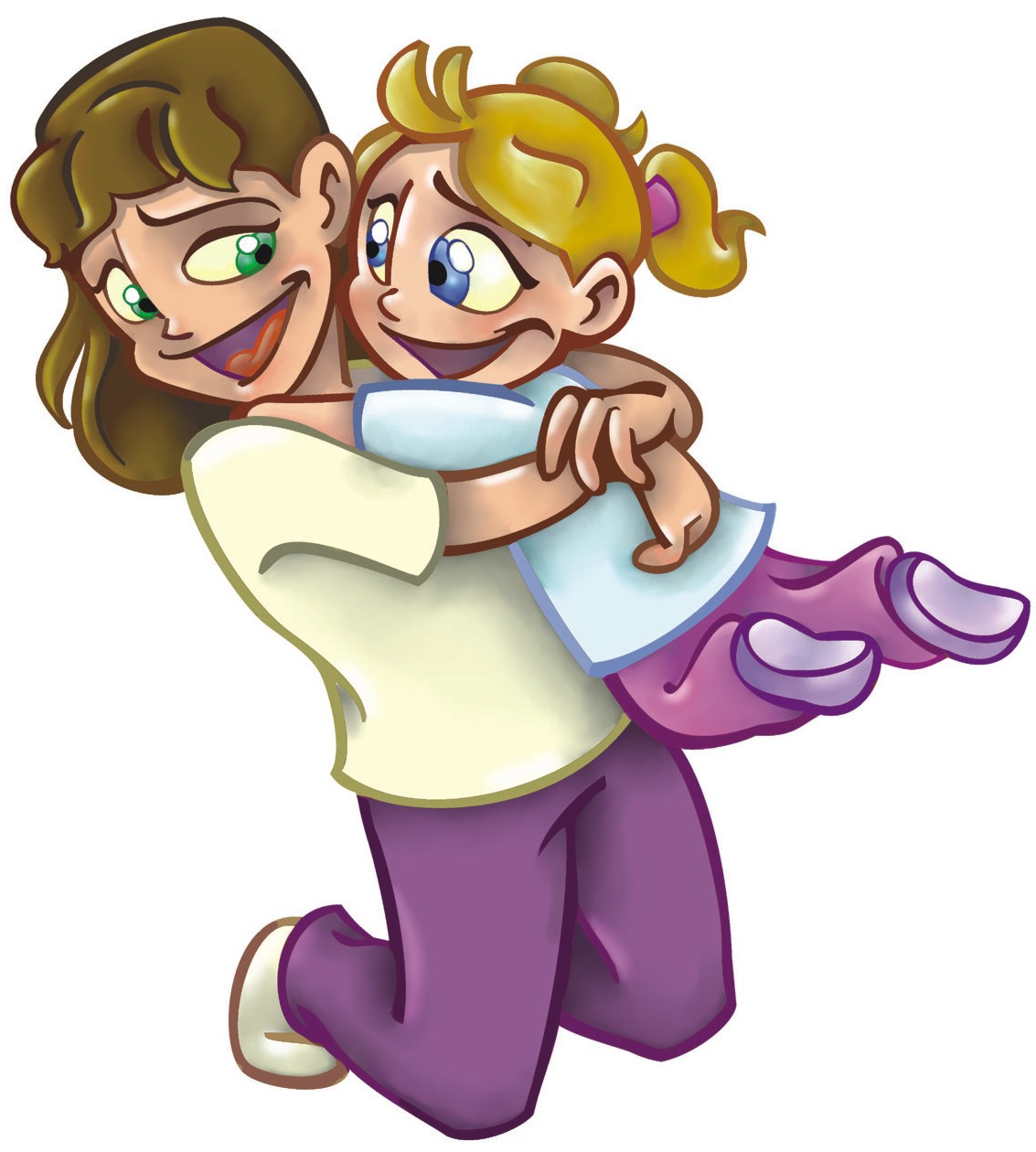 Friends Hugging Clipart   Clipart Panda   Free Clipart Images