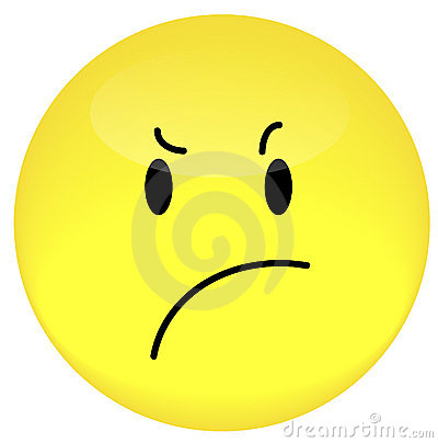 Frustration Face Clipart Frustrated Smiley Face Royalty Free Stock    