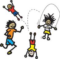 Kids Playing Outside Clipart   Free Clip Art Images