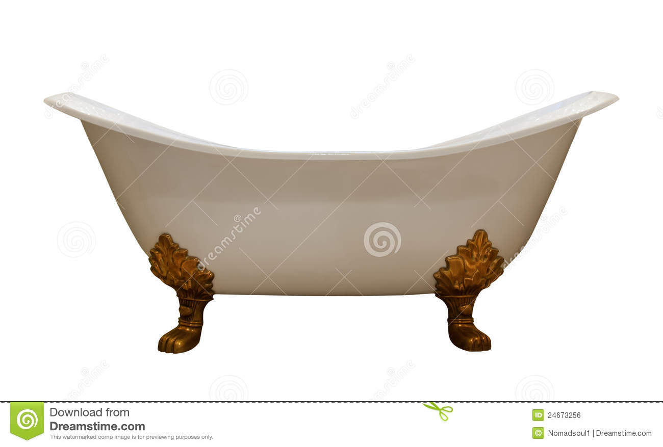 Luxury Vintage Bathtub Royalty Free Stock Image   Image  24673256